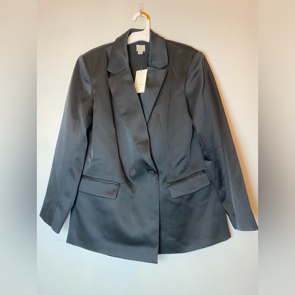 Elegant Black Women's a new day Blazer NWT Sz Small